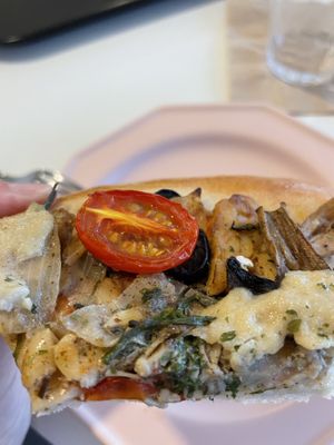 Flammkuchen   at So Unique 쏘유니크 비건랩 in Ansan