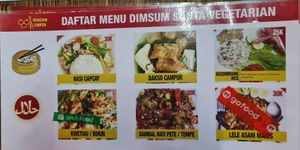 Menu 3 #Veganuary at Dimsum Santa (vegetarian) in Jakarta
