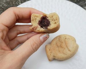 Mini Bungeoppang (baked version) - inside at Vegan Forest 비건 숲 in Ansan