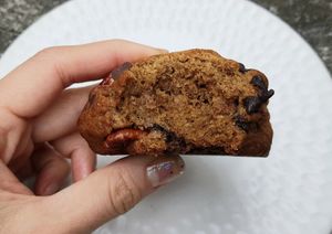 Levain cookie - inside at Vegan Forest 비건 숲 in Ansan