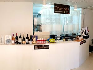 counter - order here at Camouflage in Seoul