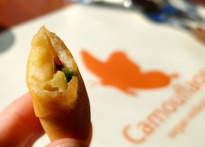 spring roll at Camouflage in Seoul