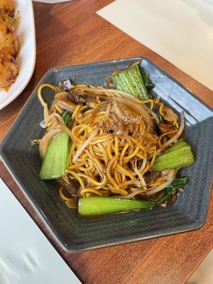 Chow mein   at Camouflage in Seoul