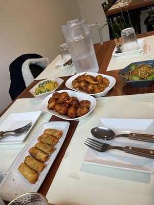 All the dishes   at Camouflage in Seoul