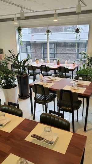 interior of location - seating 1 at Camouflage in Seoul