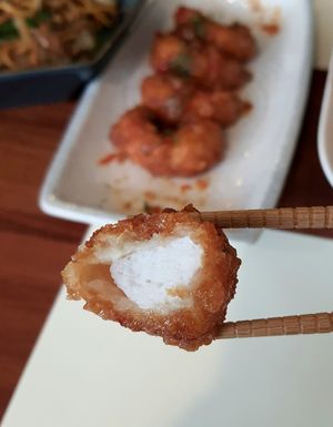 Sweet chili shrimp - inside  at Camouflage in Seoul