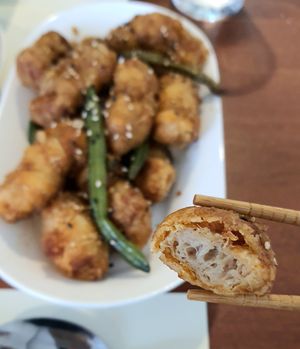 Teriyaki chicken - inside at Camouflage in Seoul