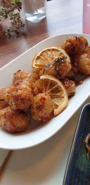 Orange Chicken at Camouflage in Seoul