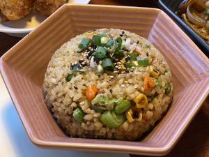 Fried rice  at Camouflage in Seoul
