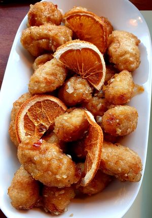 orange chick at Camouflage in Seoul