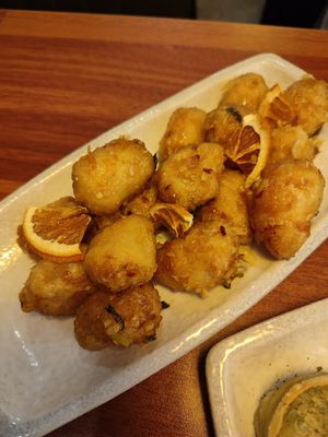 Orange chicken #Veganuary at Camouflage in Seoul