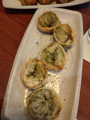 Fried dumplings #Veganuary at Camouflage in Seoul