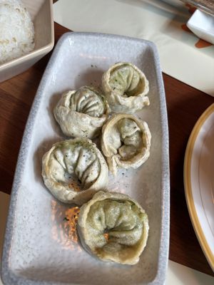 dumplings   at Camouflage in Seoul