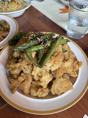 teriyaki extra crispy chicken   at Camouflage in Seoul