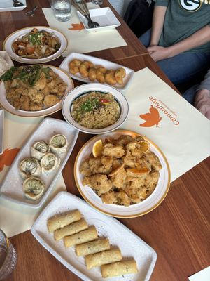 the spread   at Camouflage in Seoul