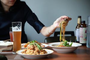 What a food. at Camouflage in Seoul