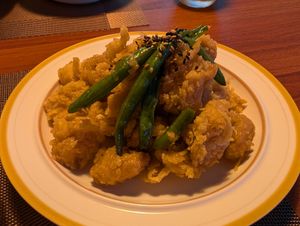 Teriyaki chicken at Camouflage in Seoul