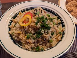 Fried rice at Camouflage in Seoul