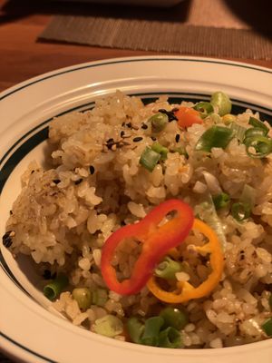 Fried rice  at Camouflage in Seoul
