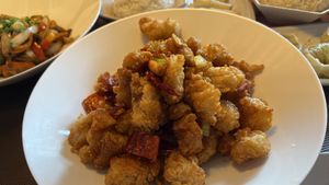 Kungpao chicken  at Camouflage in Seoul