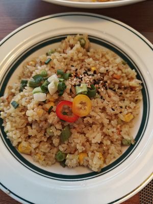 fried rice at Camouflage in Seoul