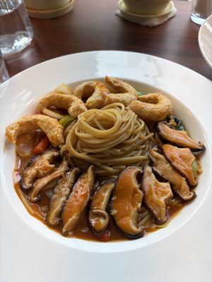 Shanghai pasta  at Camouflage in Seoul