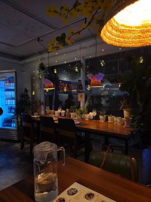 The decorations at Camouflage in Seoul