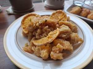 Orange Chicken at Camouflage in Seoul