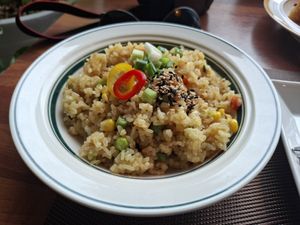 Fried rice at Camouflage in Seoul