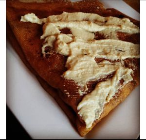 Vegan Legume Crepe with Cashew Cheese at Chez Elle in Kansas City