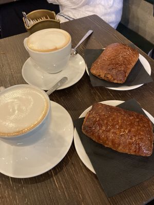 Chocolate brioche   at The Brothers Cafè in Como