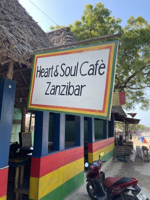   at Heart & Soul Cafè  in Zanzibar