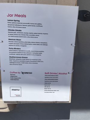  Bowl Card  at Chubbies in Ioannina