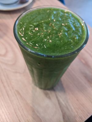 Avo-go-go smoothie at The Station Coffee Shop in Aberfoyle