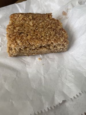 Flapjack  at Terrace Cafe in Northallerton