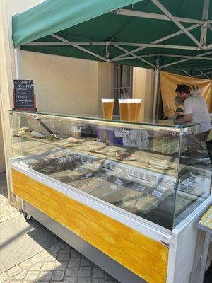 Vegan meats cabinet   at La Zappa e Il Mestolo in Bologna
