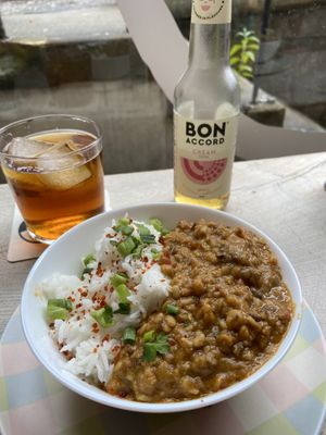   at Ushi's Coffee Corner in Glasgow