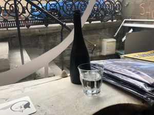 Street view  at Ushi's Coffee Corner in Glasgow