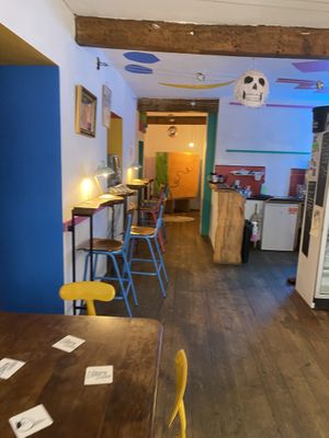 Inside   at Ushi's Coffee Corner in Glasgow