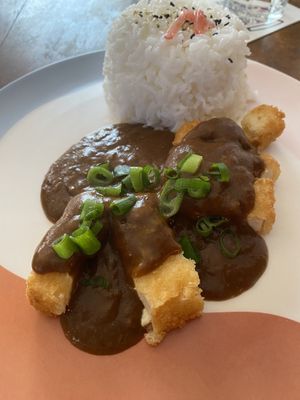 Katsu   at Ushi's Coffee Corner in Glasgow