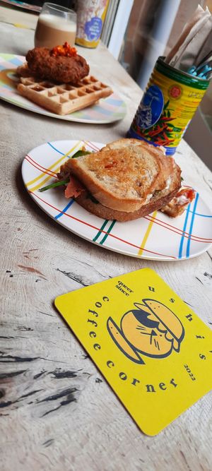 Toasties! at Ushi's Coffee Corner in Glasgow