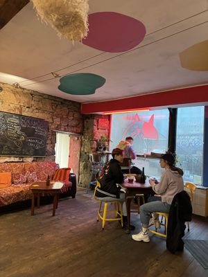 Inside   at Ushi's Coffee Corner in Glasgow