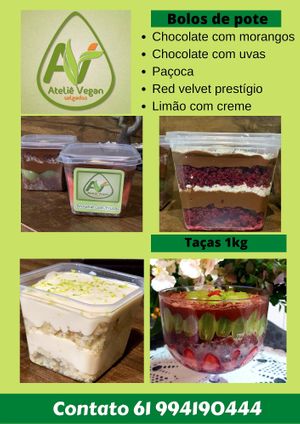 Cardápio  #Veganuary at Ateliê Vegan in Brasilia