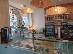 Counter at L'Amandier  in Selestat