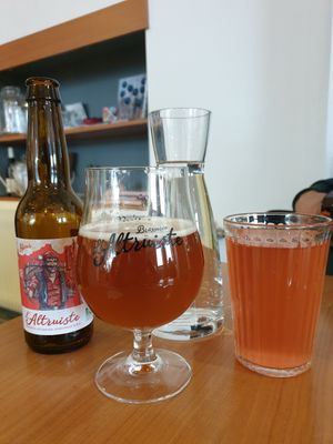 Kefir and beer at L'Amandier  in Selestat