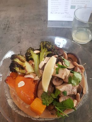 Curry thaï at L'Amandier  in Selestat