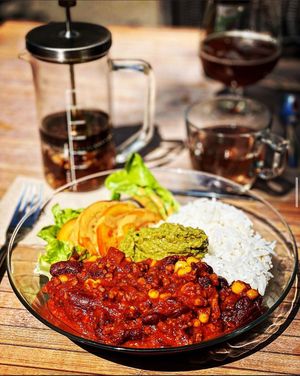 Chili sin carne  at L'Amandier  in Selestat