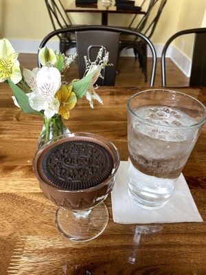Oreo Icebox dessert  at The Ferguson House Bistro in Nashville