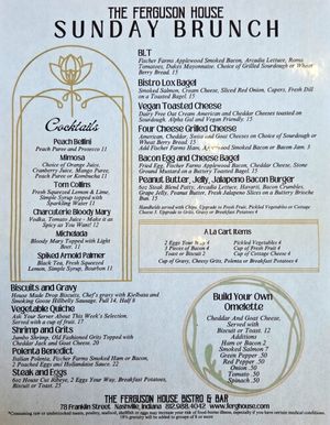 at The Ferguson House Bistro in Nashville