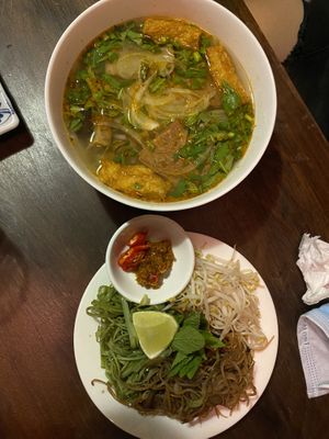Hue noodle  at The Joi Factory in Ho Chi Minh City